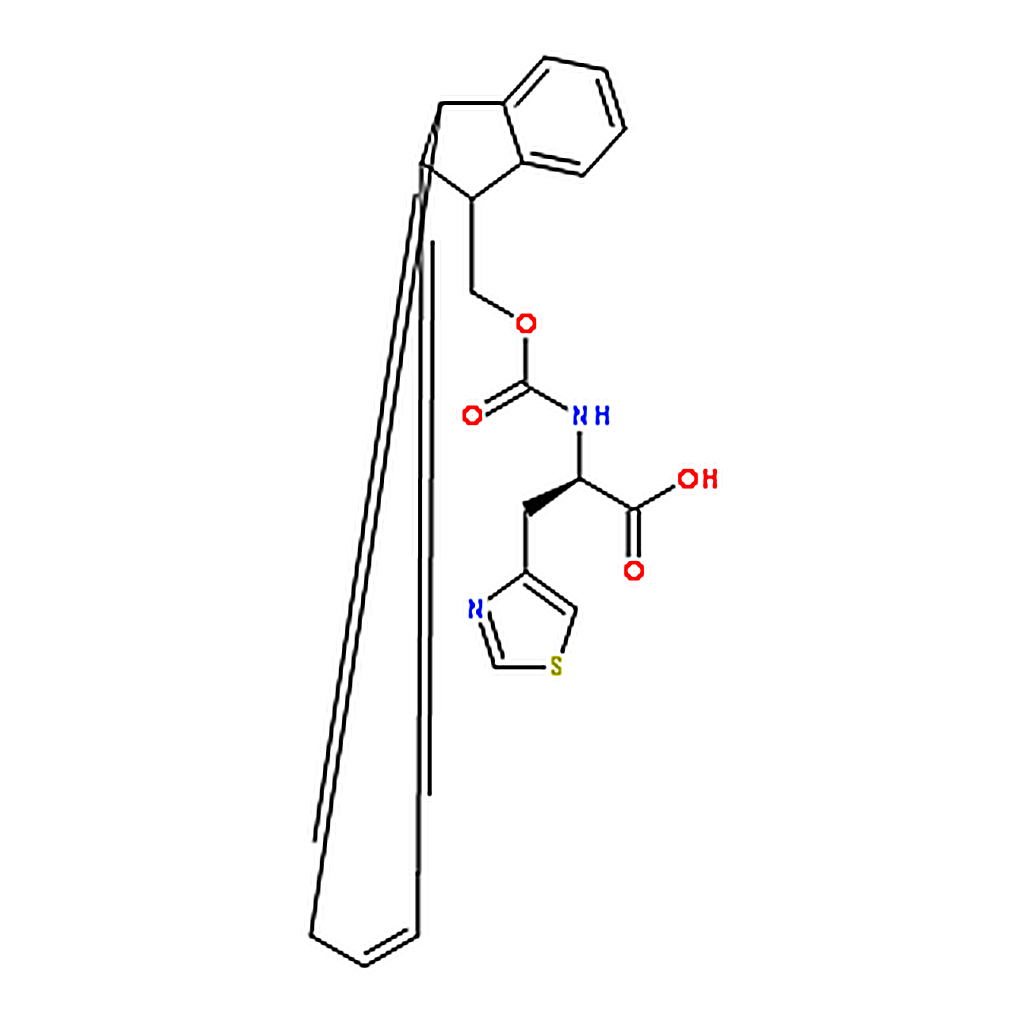 RHAWN (R)-2-((((9H-Fluoren-9-yl)methoxy)carbonyl)amino)-3-(thiazol-4-yl)propanoic acid