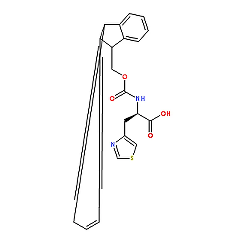 RHAWN (R)-2-((((9H-Fluoren-9-yl)methoxy)carbonyl)amino)-3-(thiazol-4-yl)propanoic acid