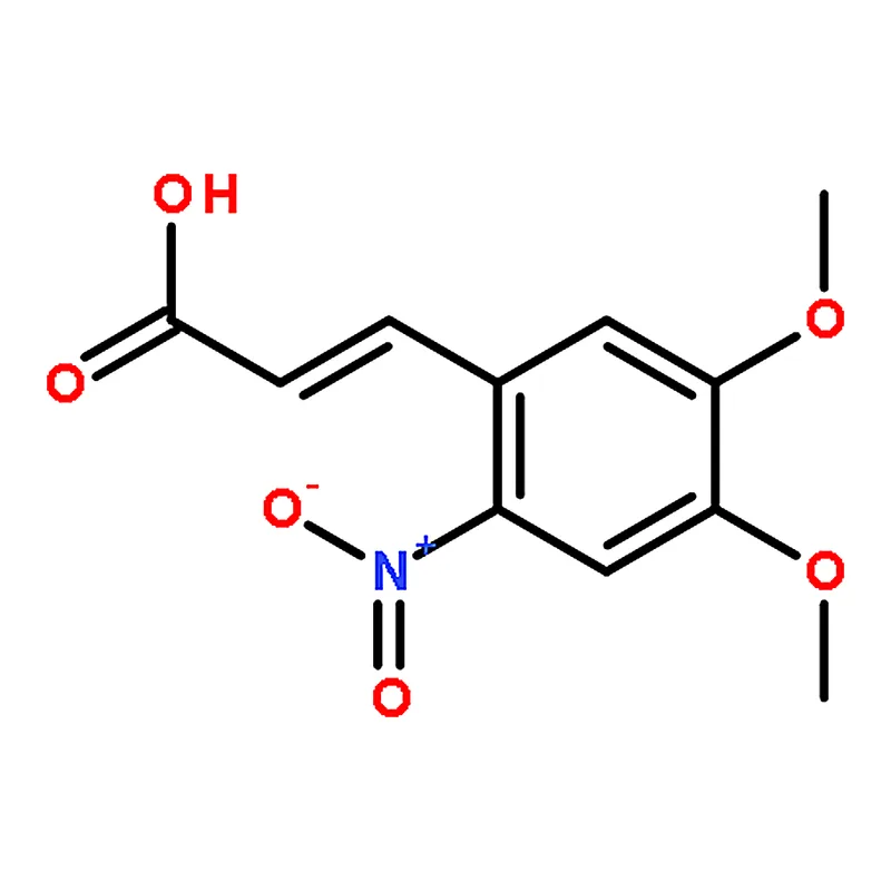 RHAWN 3-(4,5-Dimethoxy-2-nitrophenyl)acrylic acid