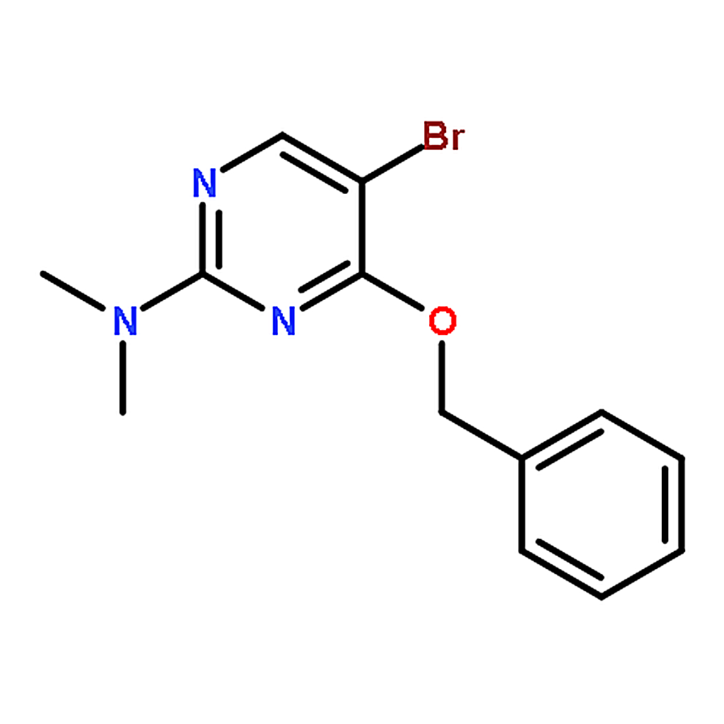 RHAWN 4-(Benzyloxy)-5-bromo-N,N-dimethylpyrimidin-2-amine