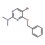 RHAWN 4-(Benzyloxy)-5-bromo-N,N-dimethylpyrimidin-2-amine