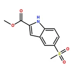 RHAWN Methyl 5-(methylsulfonyl)-1H-indole-2-carboxylate
