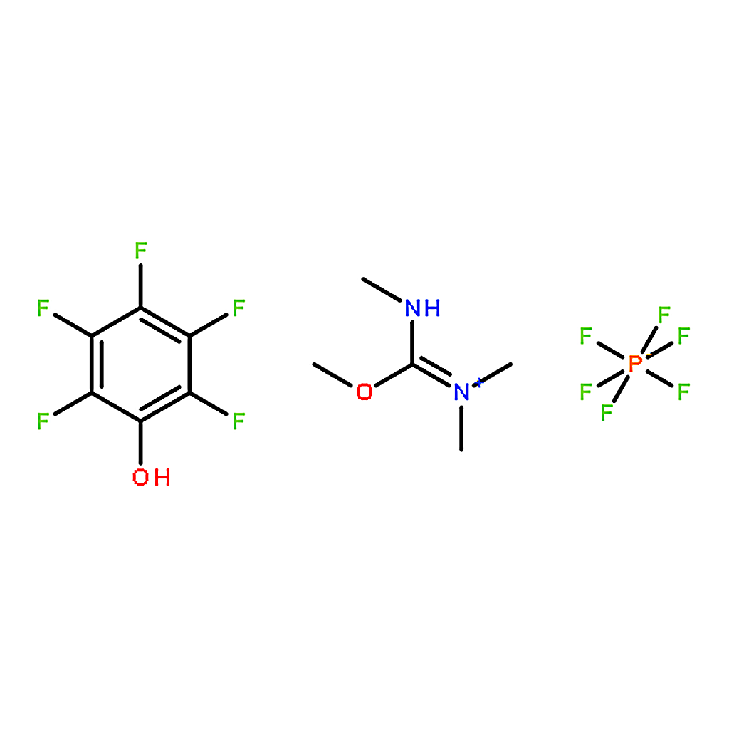 RHAWN (Dimethylamino)dimethyl(2,3,4,5,6-pentafluorophenoxy)methanaminium hexafluorophosphate