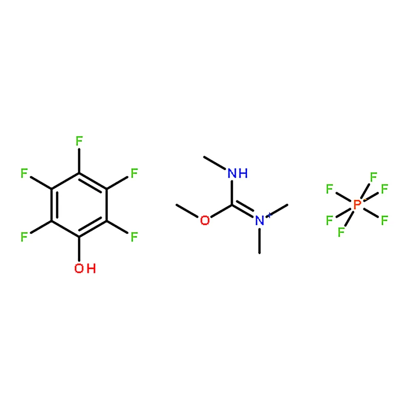 RHAWN (Dimethylamino)dimethyl(2,3,4,5,6-pentafluorophenoxy)methanaminium hexafluorophosphate