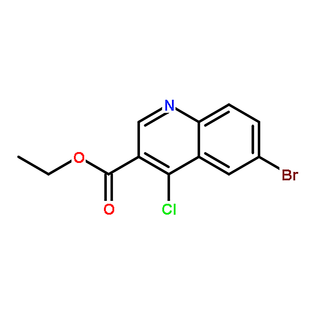 RHAWN Ethyl 6-bromo-4-chloroquinoline-3-carboxylate