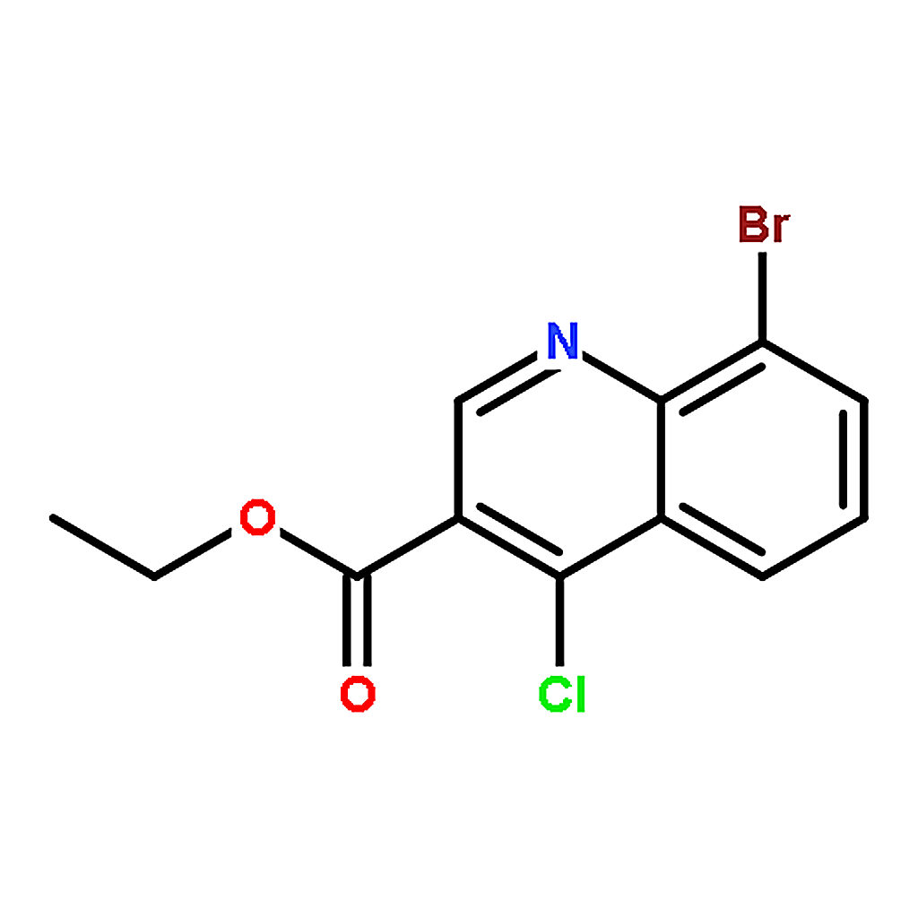 RHAWN Ethyl 8-bromo-4-chloroquinoline-3-carboxylate