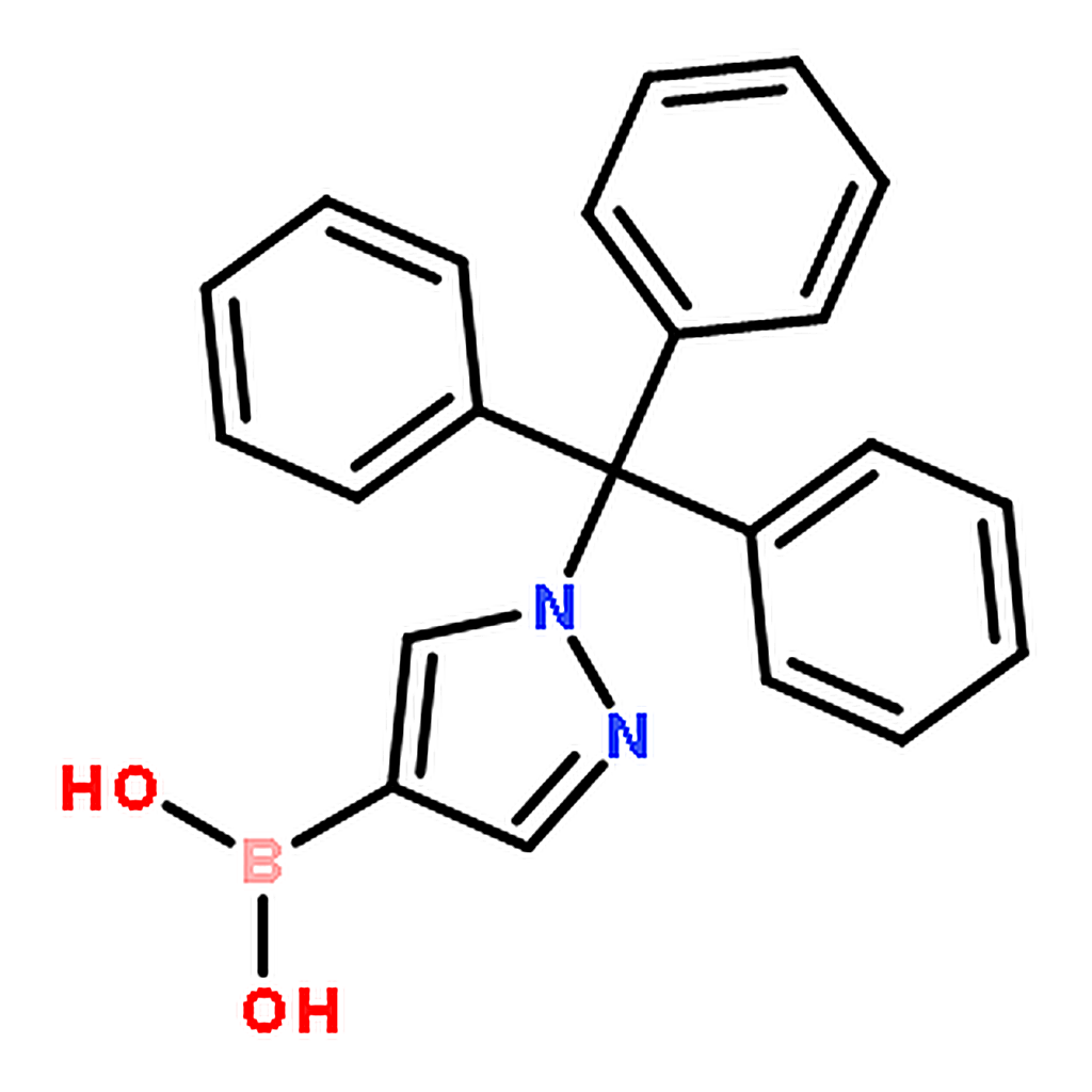 RHAWN [1-(triphenylmethyl)-1H-pyrazol-4-yl]boronic acid