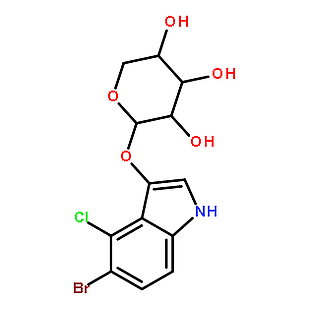 RHAWN (2S,3R,4S,5R)-2-[(5-bromo-4-chloro-1H-indol-3-yl)oxy]oxane-3,4,5-triol