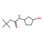 RHAWN rel-tert-Butyl ((1R,3S)-3-hydroxycyclopentyl)carbamate