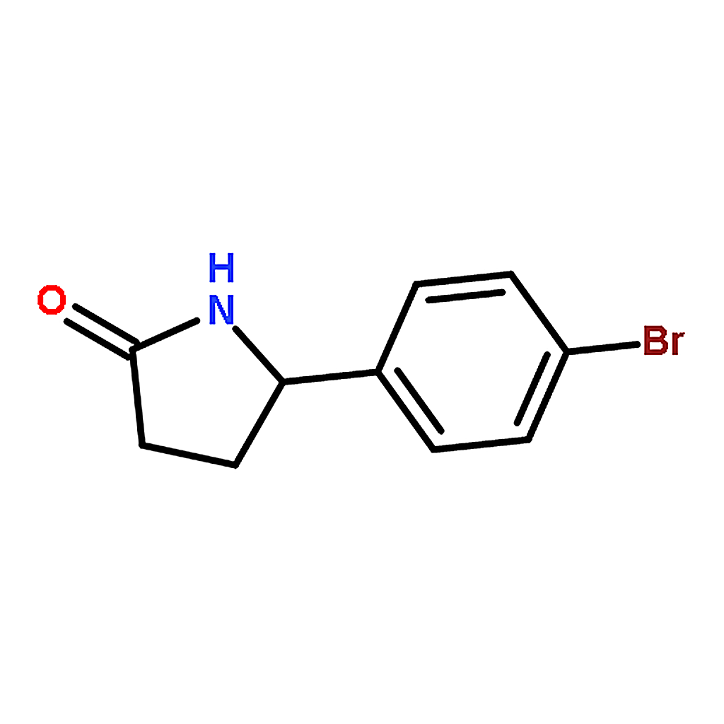 RHAWN 5-(4-Bromophenyl)pyrrolidin-2-one