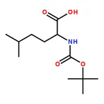 RHAWN (S)-2-((tert-Butoxycarbonyl)amino)-5-methylhexanoic acid