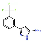 RHAWN 5-(3-Trifluoromethyl-phenyl)-2H-pyrazol-3-ylamine