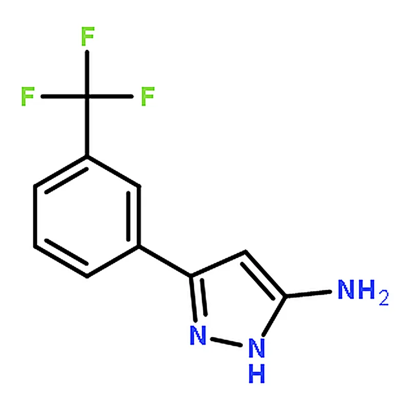 RHAWN 5-(3-Trifluoromethyl-phenyl)-2H-pyrazol-3-ylamine