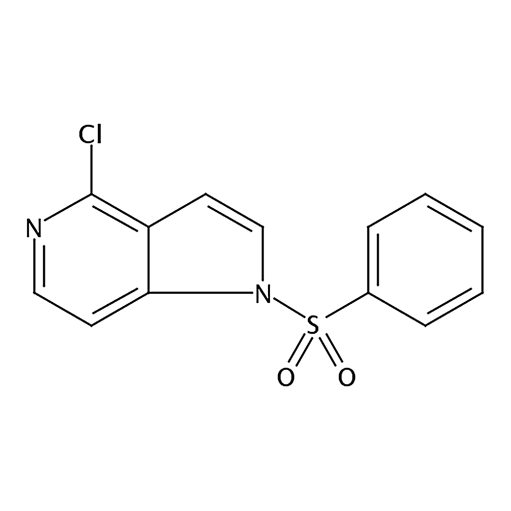 RHAWN 4-Chloro-1-(phenylsulfonyl)-1H-pyrrolo[3,2-c]pyridine