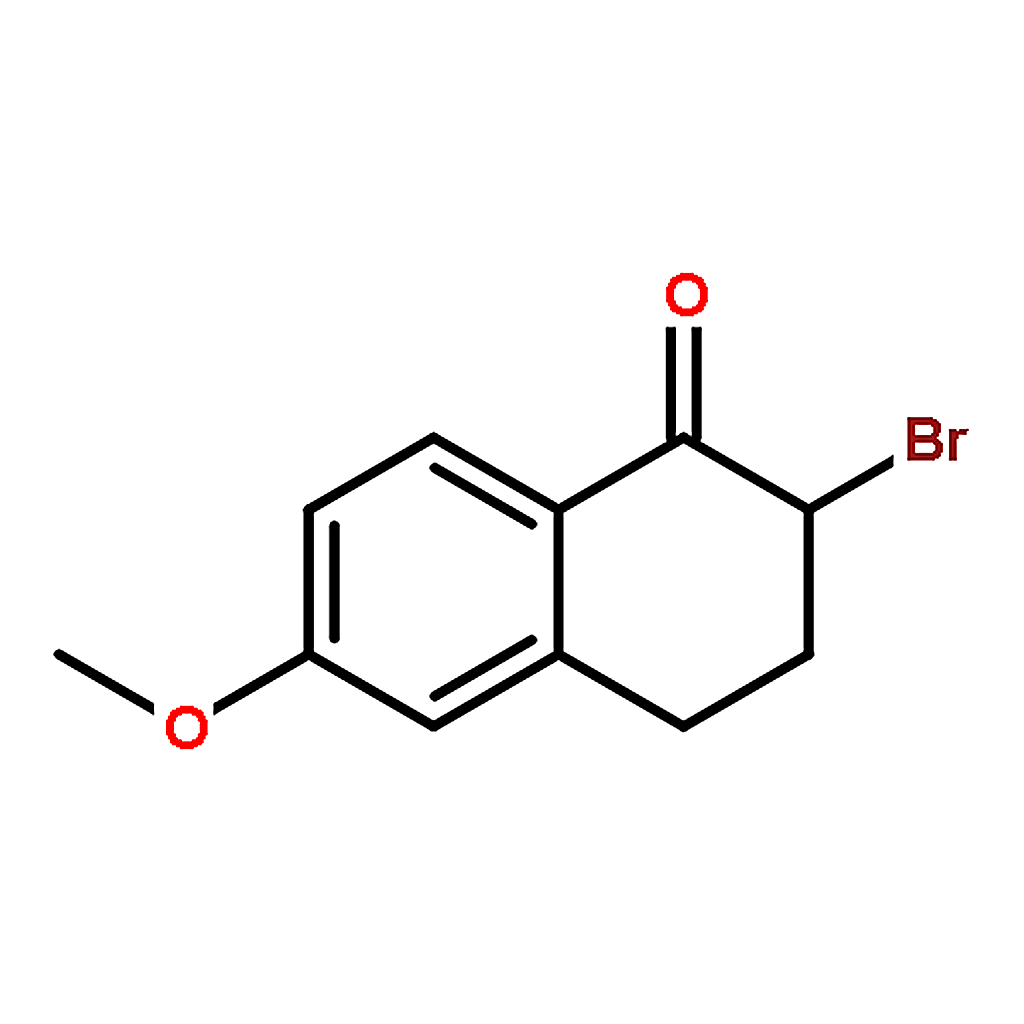 RHAWN 2-Bromo-6-methoxy-3，4-dihydronaphthalen-1(2H)-one