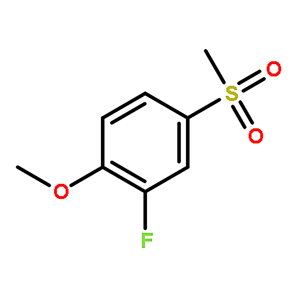 RHAWN 2-Fluoro-1-methoxy-4-(methylsulfonyl)benzene