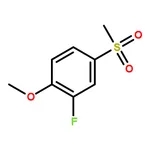 RHAWN 2-Fluoro-1-methoxy-4-(methylsulfonyl)benzene
