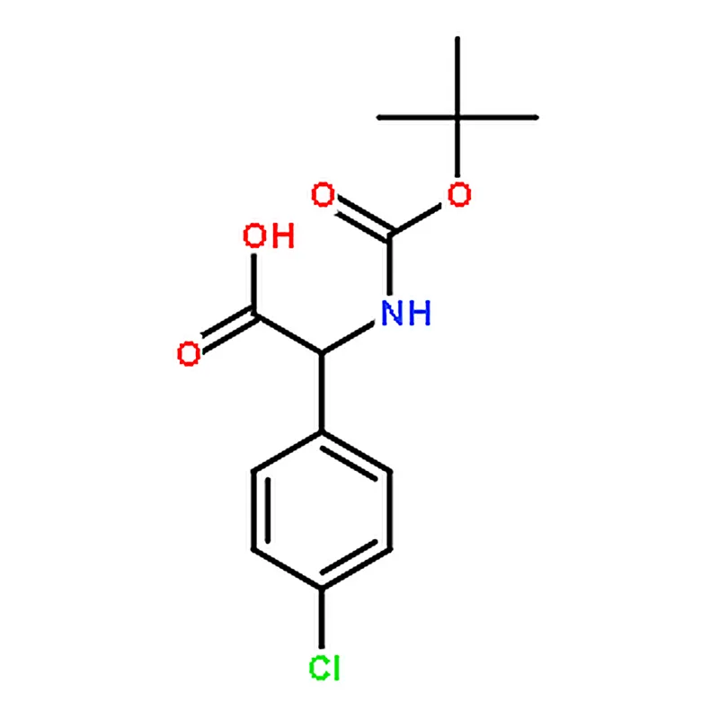 RHAWN 2-((tert-Butoxycarbonyl)amino)-2-(4-chlorophenyl)acetic acid