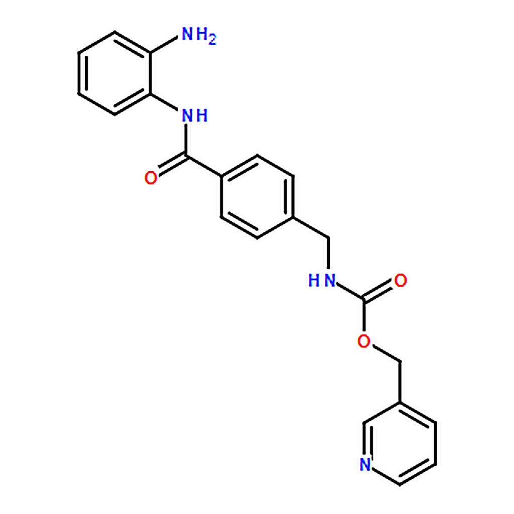 RHAWN N-(2-aminophenyl)-4-[N-(pyridin-3-yl)methoxycarbonylaminomethyl]benzamide