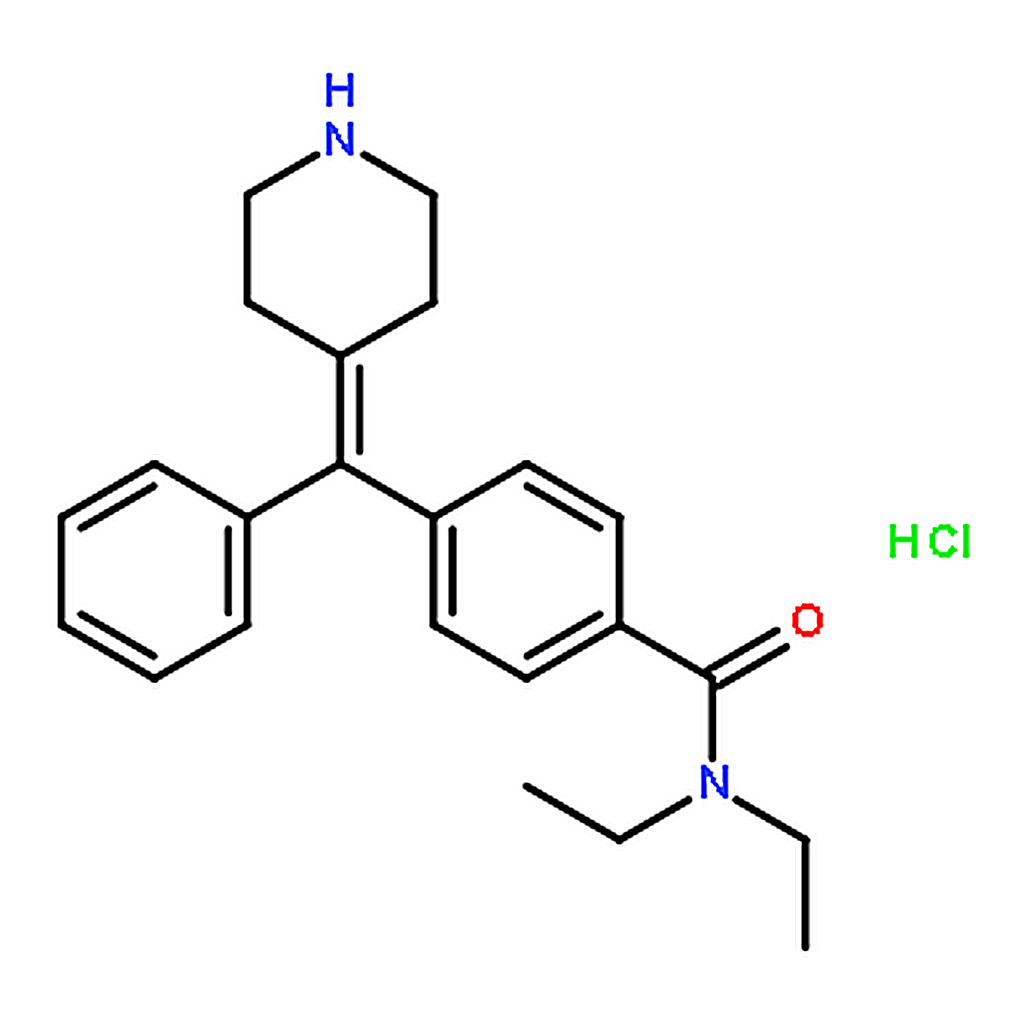 RHAWN N,N-Diethyl-4-(phenyl(piperidin-4-ylidene)methyl)benzamide hydrochloride