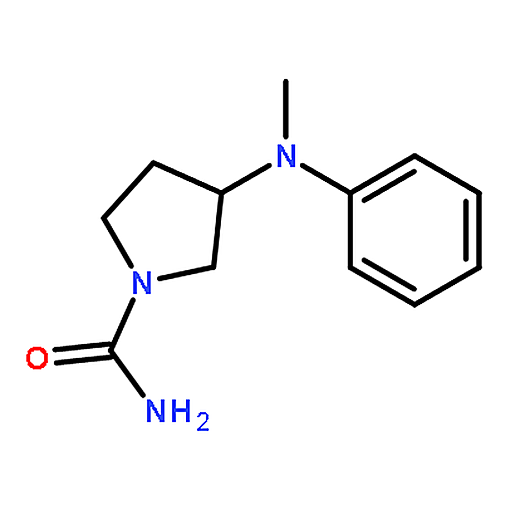 RHAWN 3-[methyl(phenyl)amino]pyrrolidine-1-carboxamide