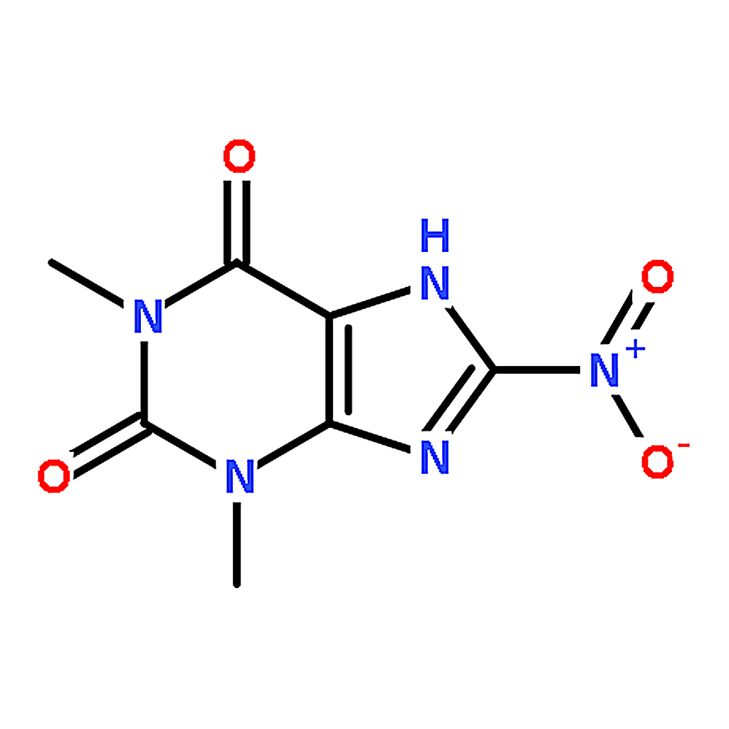 RHAWN 1,3-Dimethyl-8-nitro-1H-purine-2,6(3H,9H)-dione