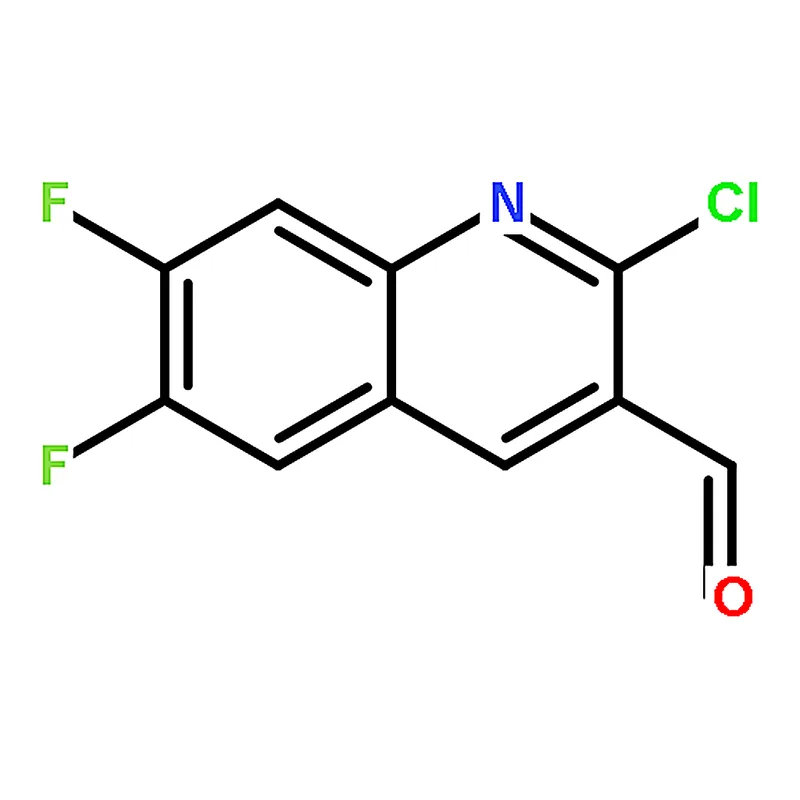 RHAWN 2-Chloro-6,7-difluoroquinoline-3-carbaldehyde