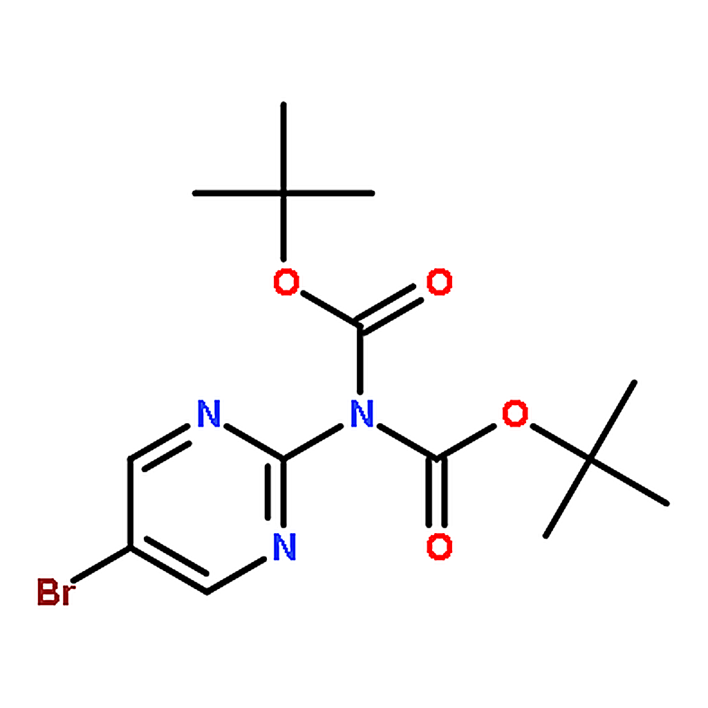 RHAWN 2-[Bis(tert-Butoxycarbonyl)amino]-5-bromopyrimidine