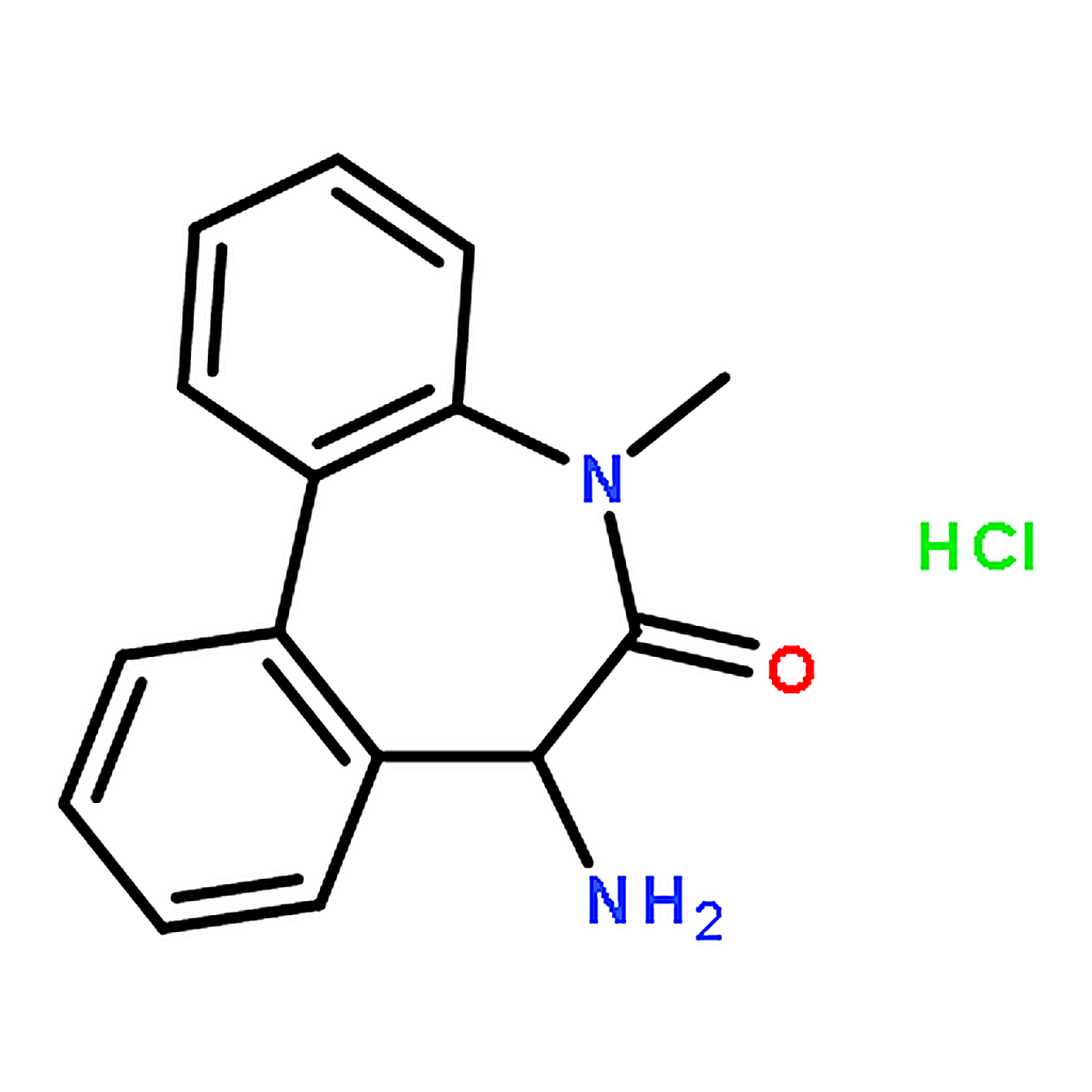 RHAWN (S)-7-Amino-5-methyl-5H-dibenzo[b，d]azepin-6(7H)-onehydrochloride
