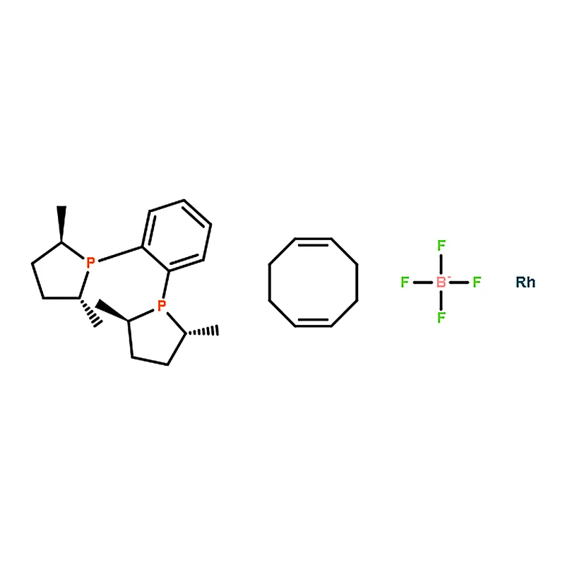 RHAWN (-)-1,2-Bis((2R,5R)-2,5-dimethylphospholano)benzene(1,5-cyclooctadiene)rhodium(I) tetrafluor