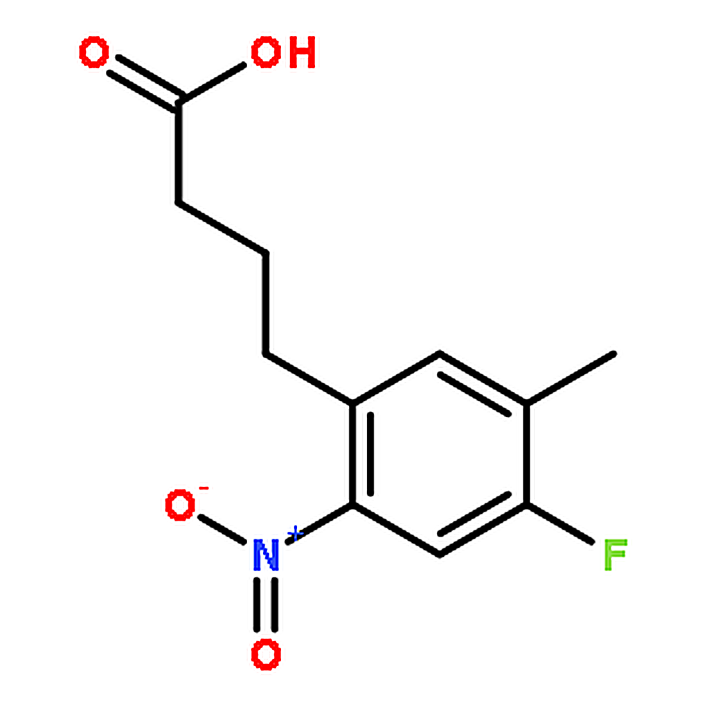 RHAWN 4-(4-Fluoro-5-methyl-2-nitrophenyl)butanoic acid