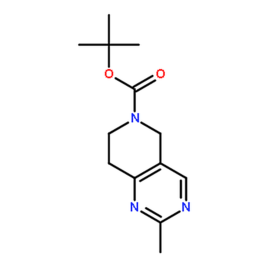 RHAWN tert-Butyl 2-methyl-7，8-dihydropyrido[4，3-d]pyrimidine-6(5H)-carboxylate