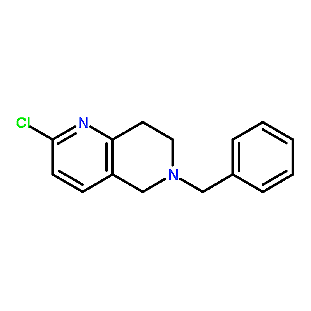 RHAWN 6-Benzyl-2-chloro-5,6,7,8-tetrahydro-1,6-naphthyridine