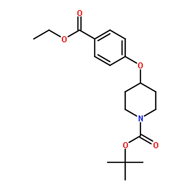 RHAWN tert-Butyl 4-(4-(ethoxycarbonyl)phenoxy)piperidine-1-carboxylate