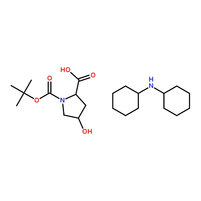 RHAWN (2S)-Dicyclohexylamine trans-1-(tert-butoxycarbonyl)-4-hydroxypyrrolidine-2-carboxylate