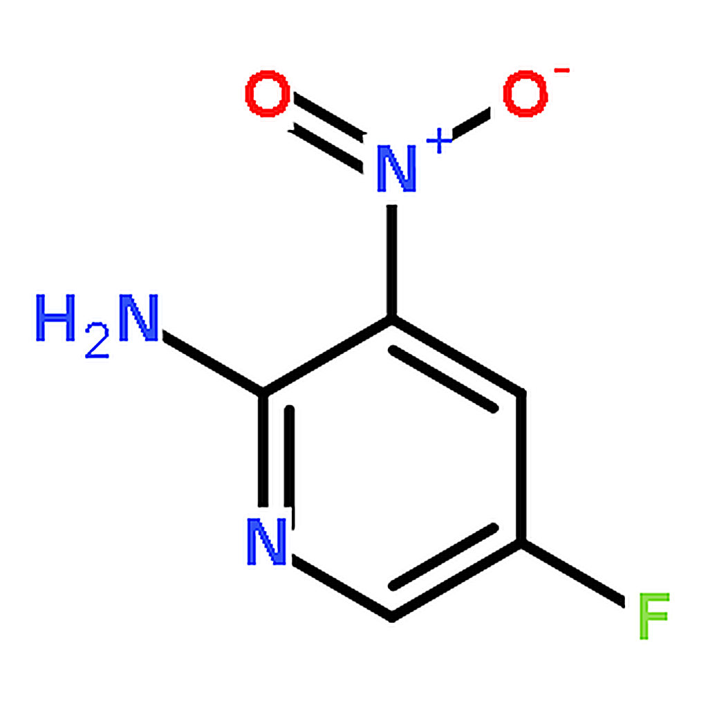RHAWN 2-Amino-5-fluoro-3-nitropyridine