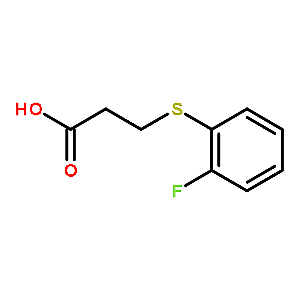 RHAWN 3-[(2-fluorophenyl)sulfanyl]propanoicacid