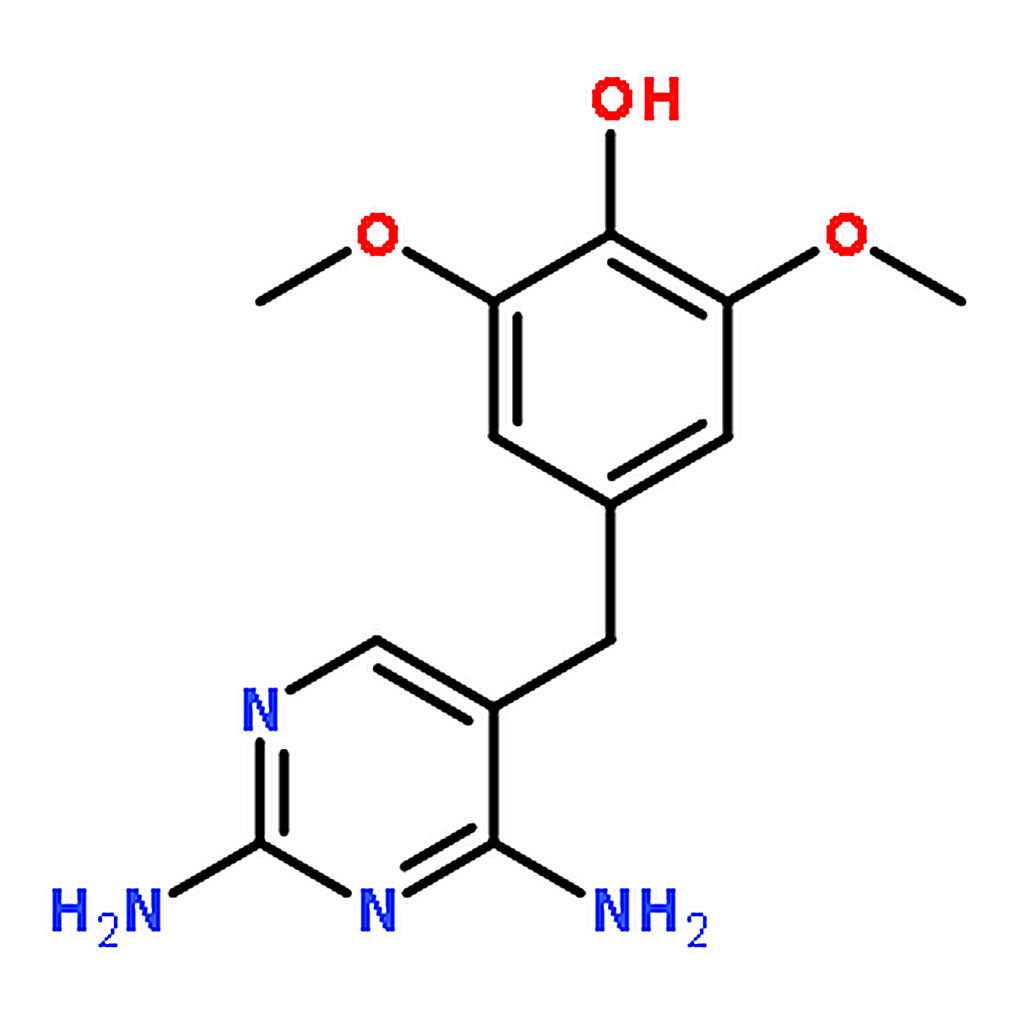 RHAWN 4-((2,4-Diaminopyrimidin-5-yl)methyl)-2,6-dimethoxyphenol