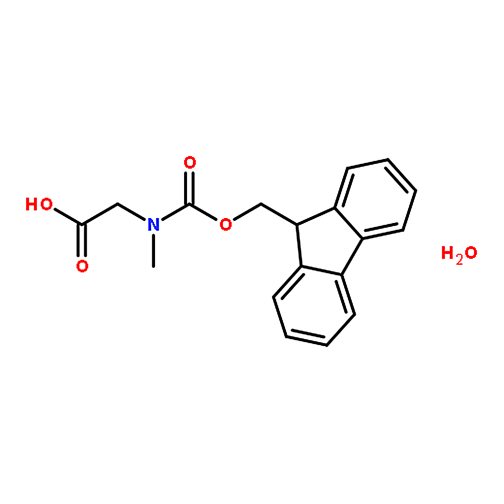 RHAWN 2-((((9H-Fluoren-9-yl)methoxy)carbonyl)(methyl)amino)acetic acid hydrate