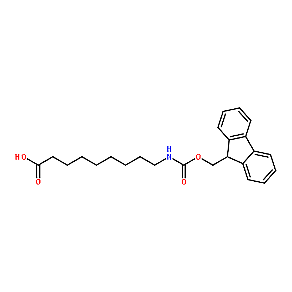RHAWN 9-((((9H-Fluoren-9-yl)methoxy)carbonyl)amino)nonanoic acid