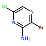 RHAWN 2-Amino-3-bromo-6-chloropyrazine