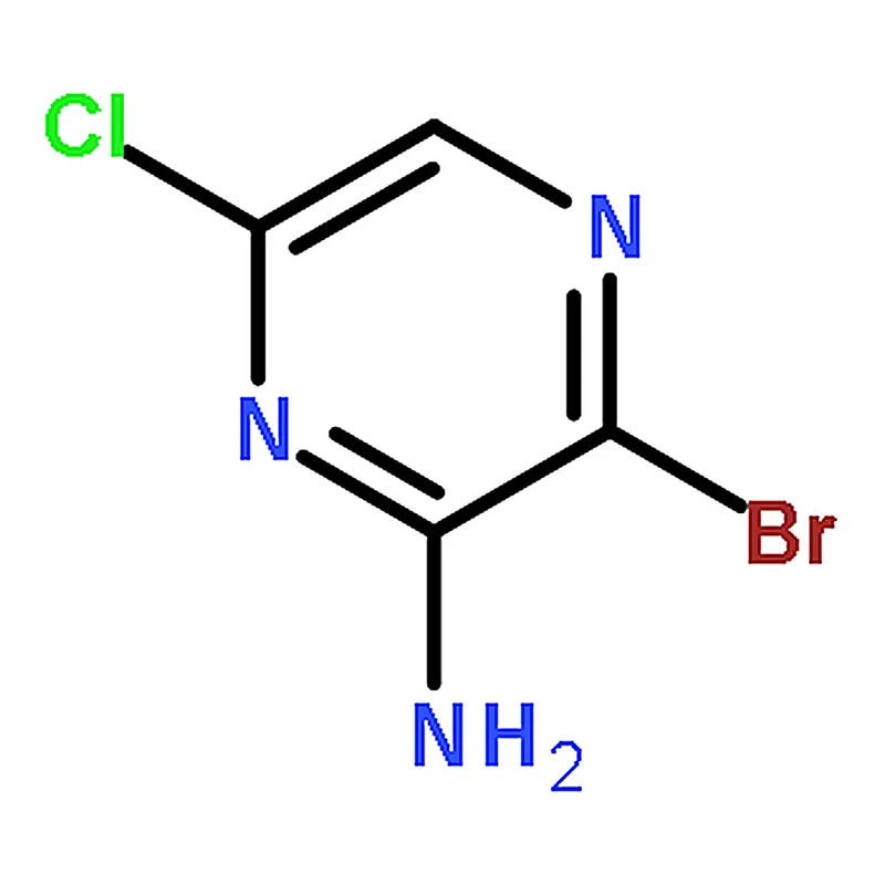 RHAWN 2-Amino-3-bromo-6-chloropyrazine