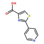 RHAWN 2-(4-Pyridyl)-1,3-thiazole-4-carboxylic acid