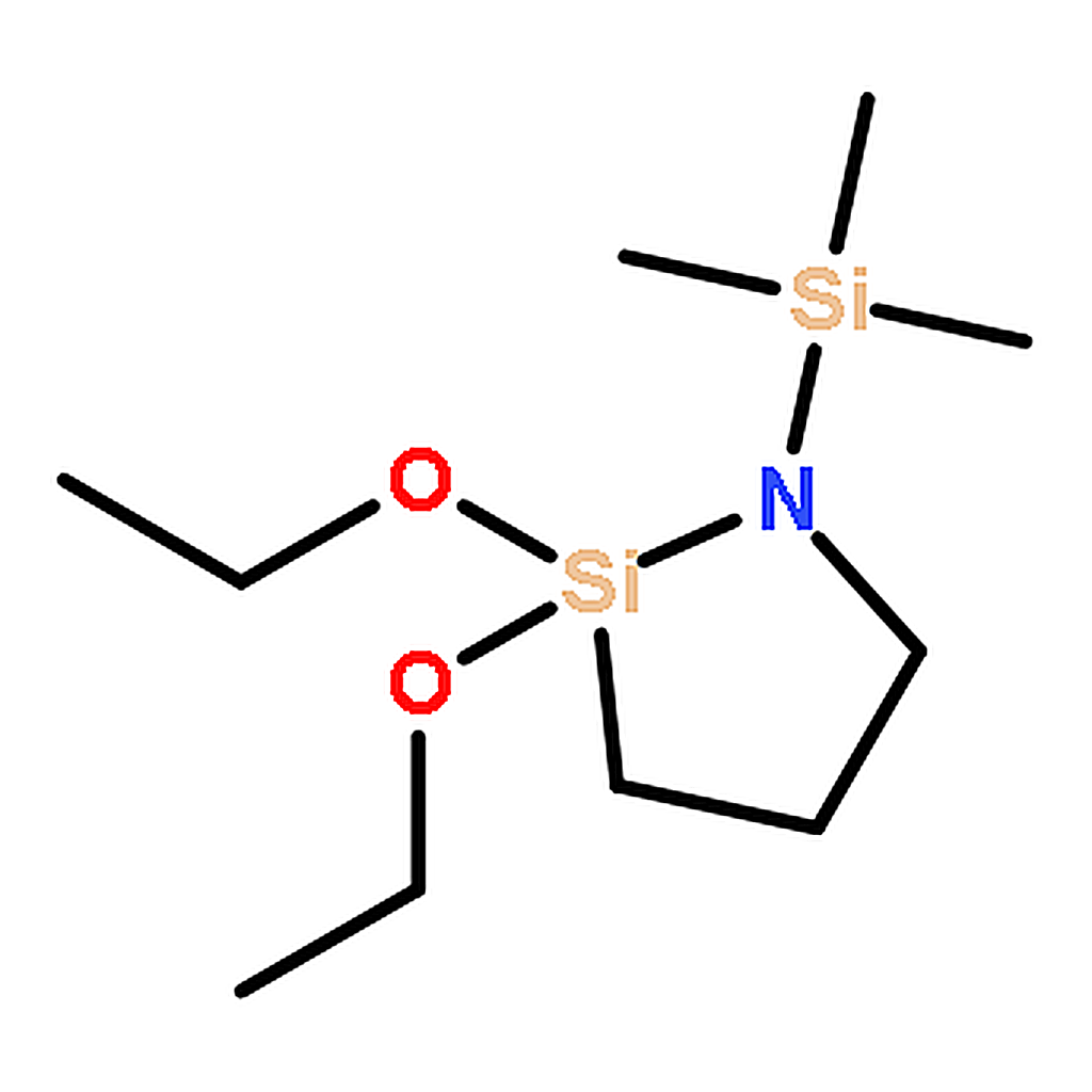 RHAWN 2,2-Diethoxy-1-(Trimethylsilyl)-1,2-Azasilolidine