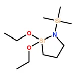 RHAWN 2,2-Diethoxy-1-(Trimethylsilyl)-1,2-Azasilolidine