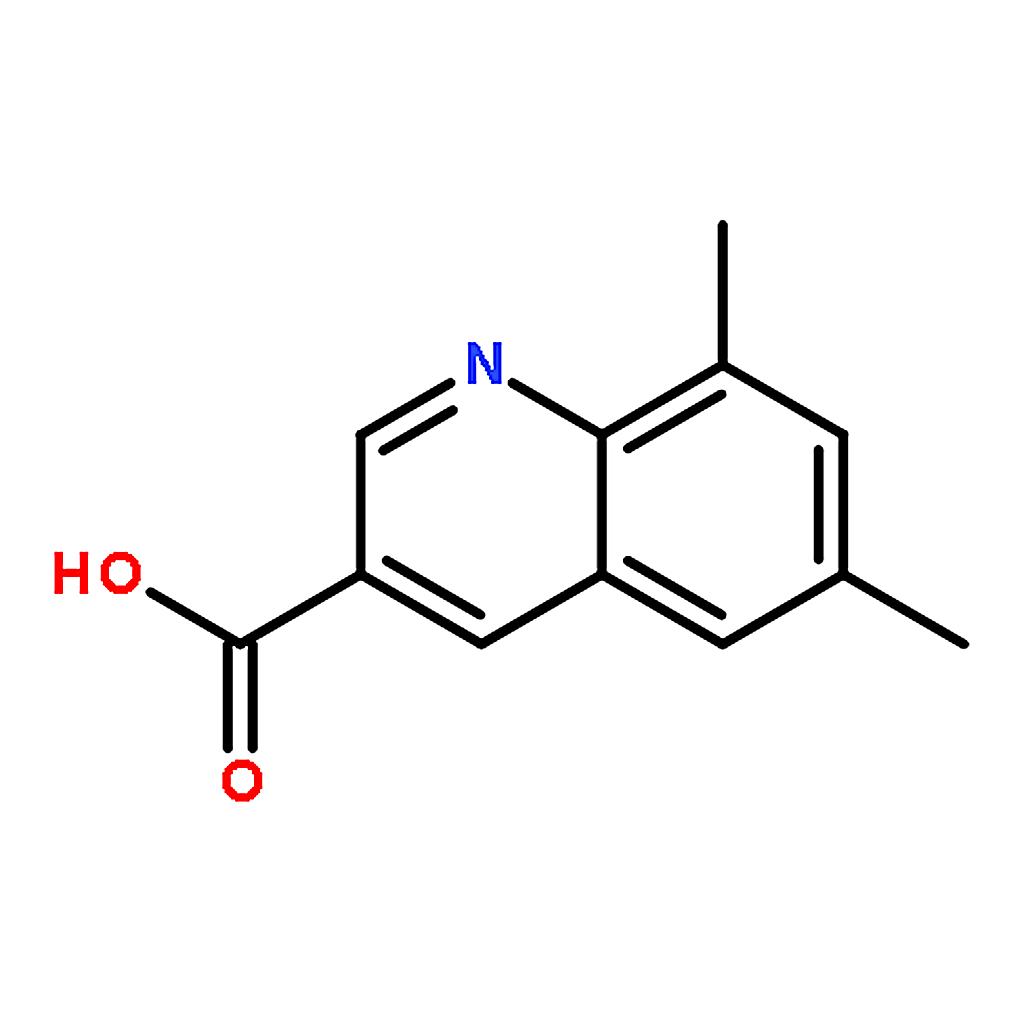 RHAWN 6，8-DIMETHYLQUINOLINE-3-CARBOXYLIC ACID