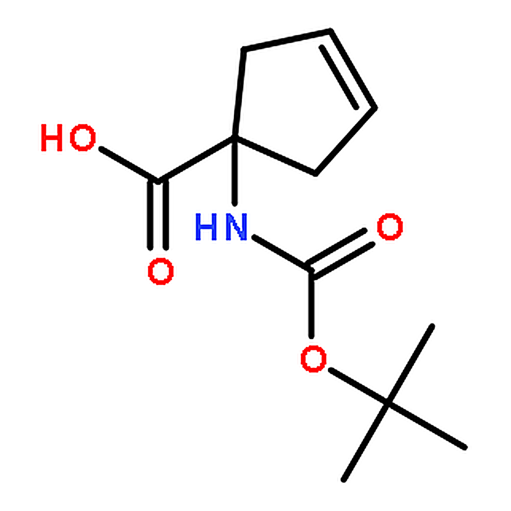 RHAWN 1-((tert-Butoxycarbonyl)amino)cyclopent-3-enecarboxylic acid