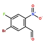 RHAWN 5-Bromo-4-fluoro-2-nitrobenzaldehyde