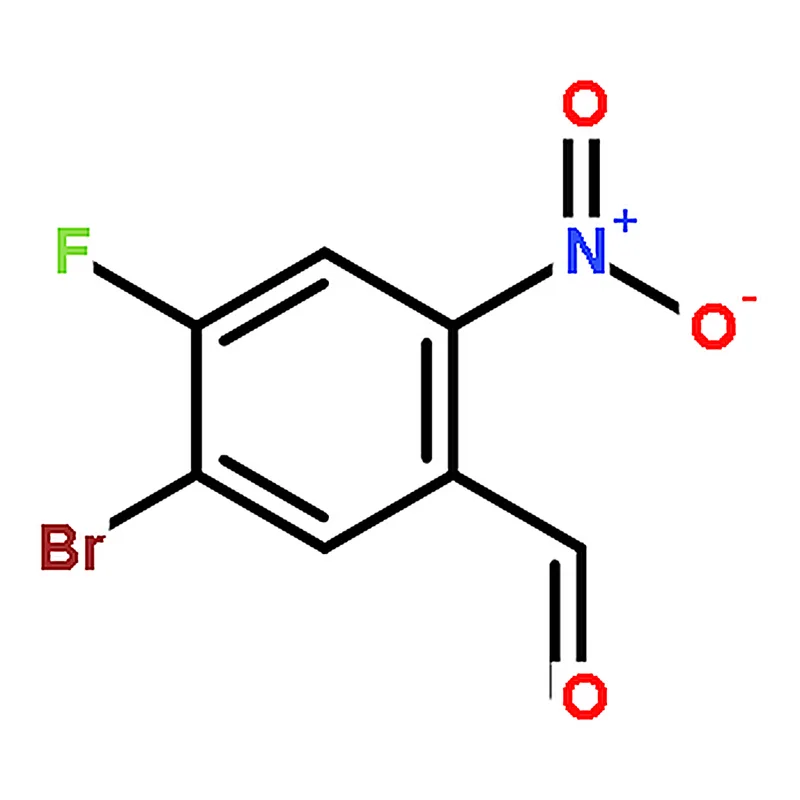 RHAWN 5-Bromo-4-fluoro-2-nitrobenzaldehyde