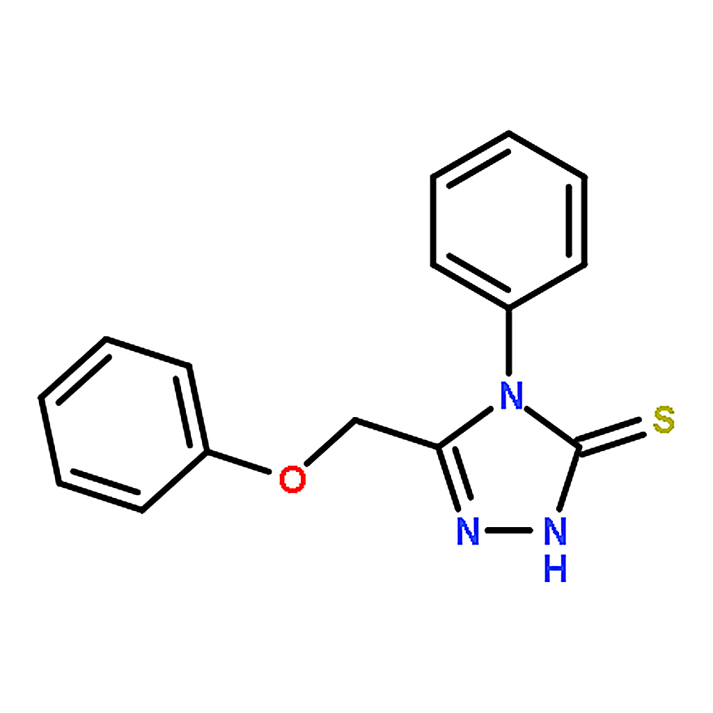 RHAWN 5-(Phenoxymethyl)-4-phenyl-4H-1,2,4-triazole-3-thiol